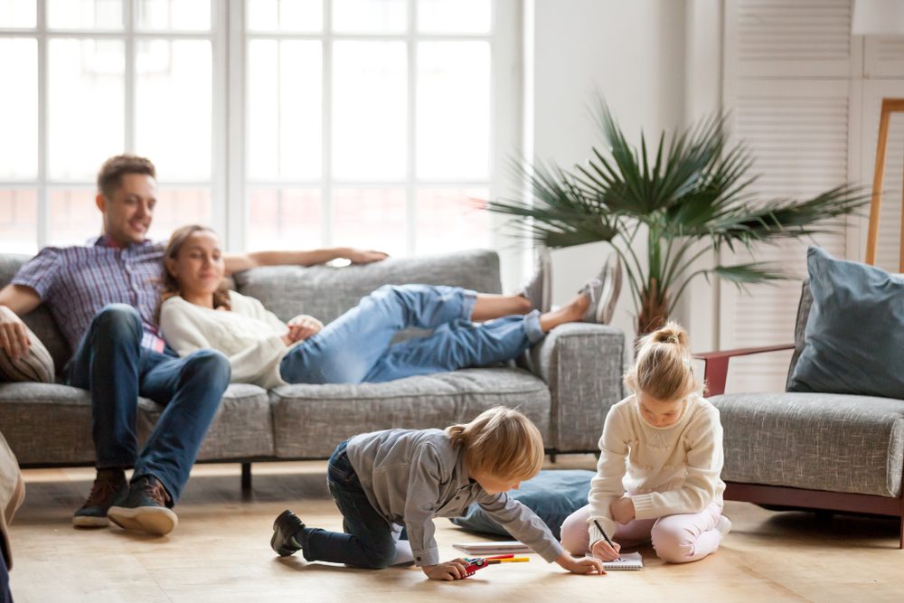 Children,Sister,And,Brother,Playing,Drawing,Together,On,Floor,While Children,Sister,And,Brother,Playing,Drawing,Together,On,Floor,While